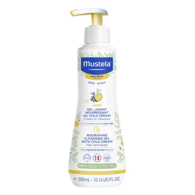 Gel de baño y champú Nutri-Protectores para bebé 300 ml