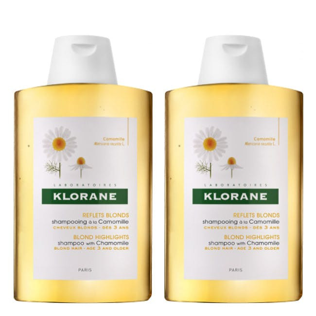 Klorane Chamomile Shampoo Pack (2x400ml)