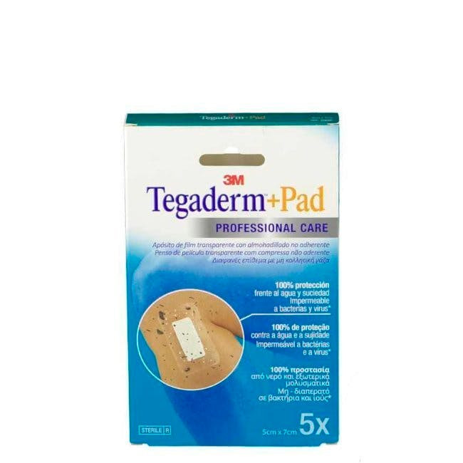 Tegaderm +Pad surgical dressing 5x7 cm pack of 5