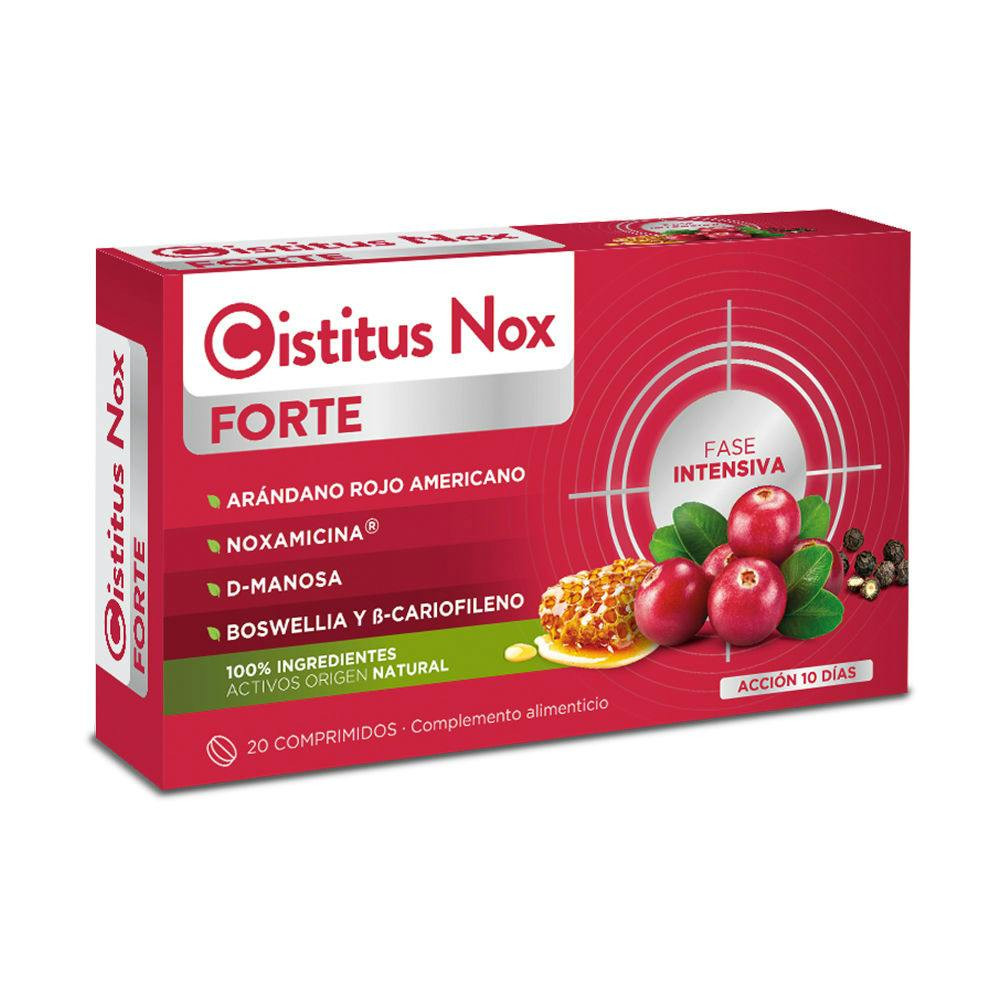 Comprimidos Cistitus Nox Forte 20 unidades