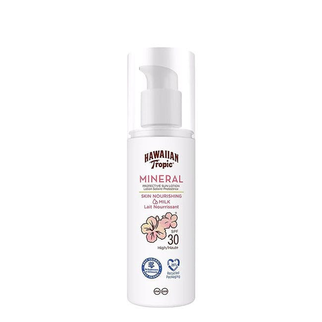 Hawaiian Tropic Mineral Protective Sun Lotion SPF30 100ml