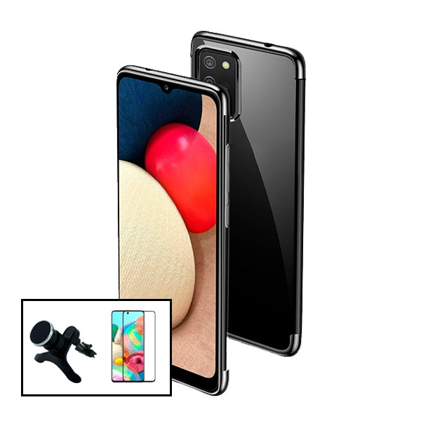Kit de accesorios para Samsung Galaxy A72: vidrio templado, funda slim y soporte magnético