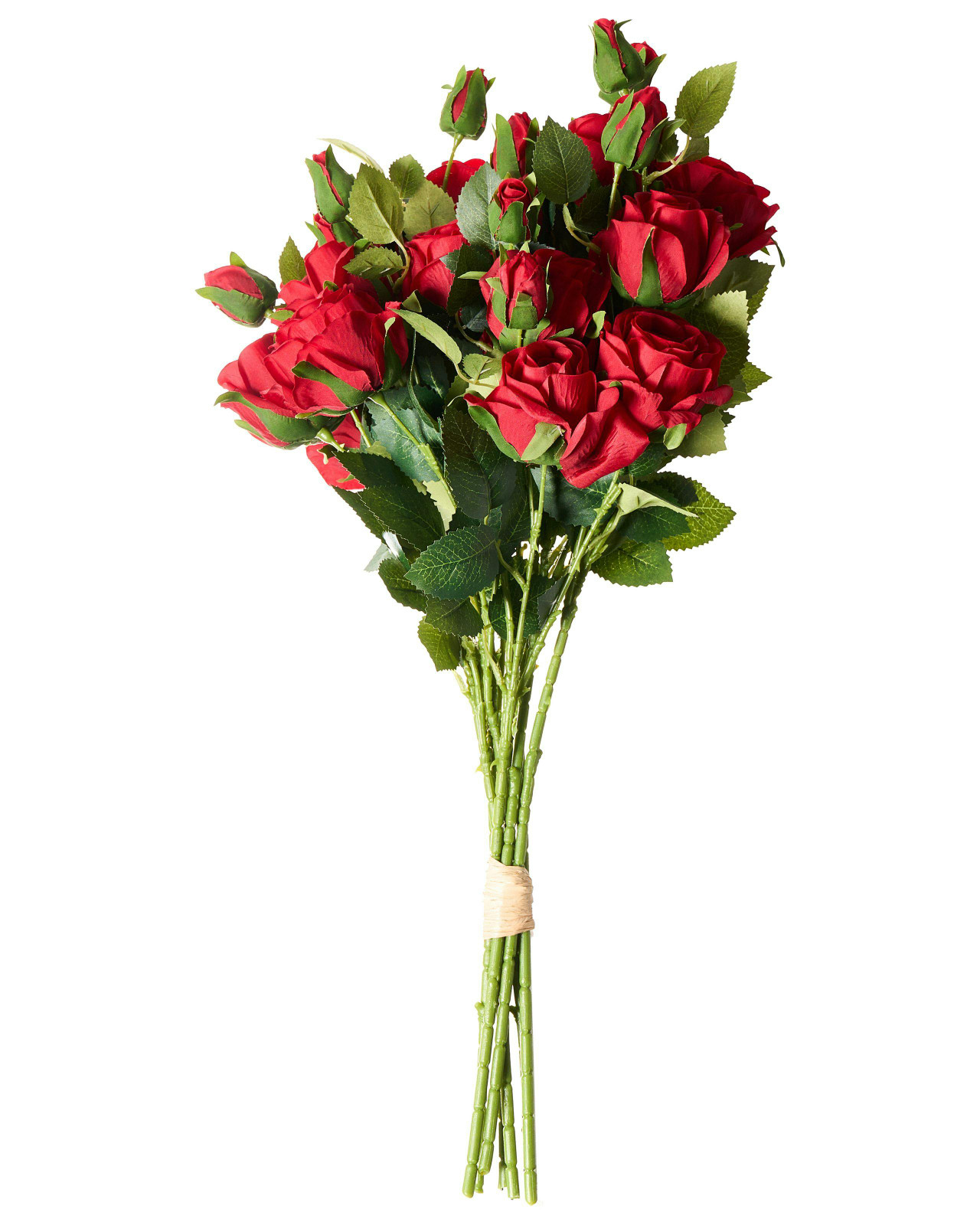 Ramo de flores artificiais BOIRO 65 cm Vermelho