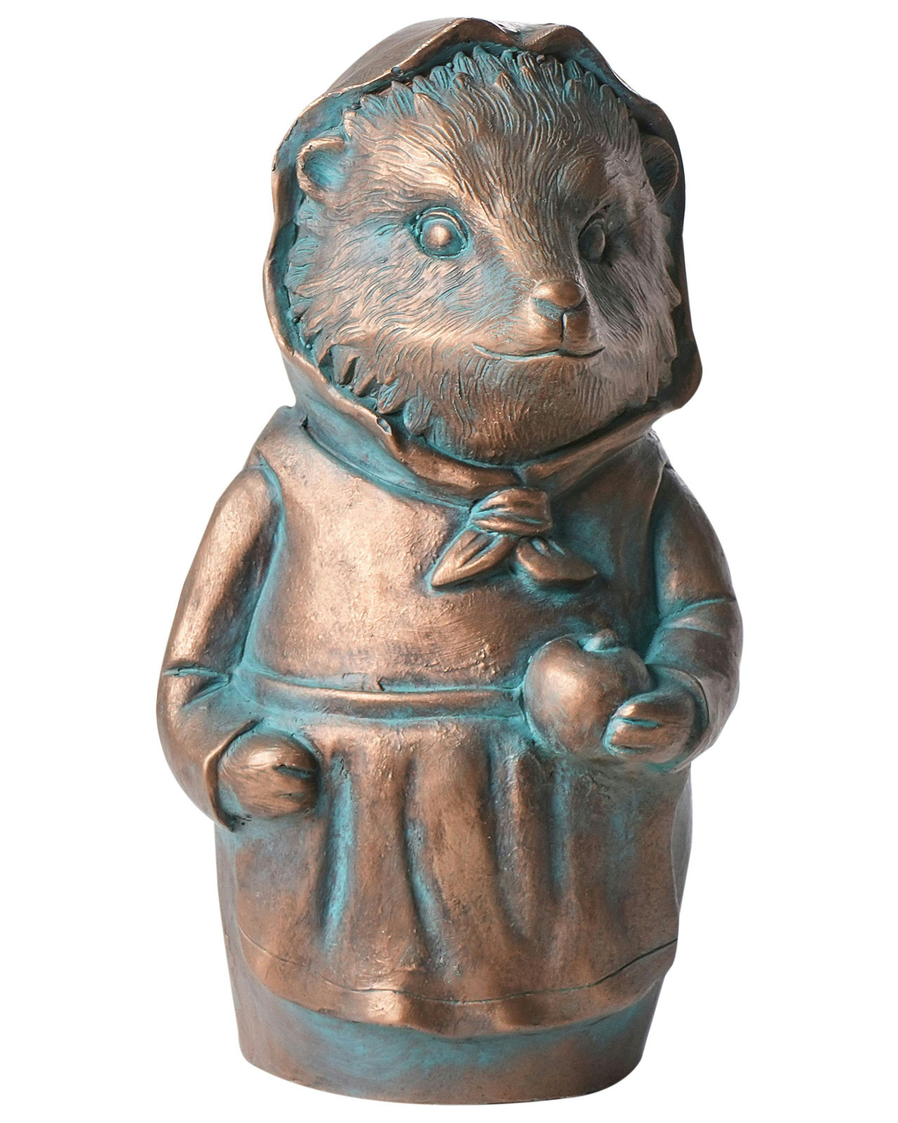 Figura decorativa de jardim LOLA Ouriço Castanho