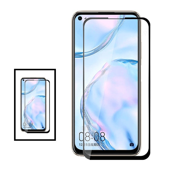 Protector de vidrio full cover para Huawei Y7P