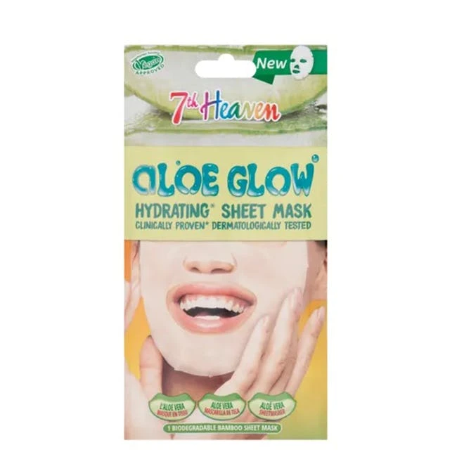 Aloe Glow Máscara Facial Hidratante en Hoja