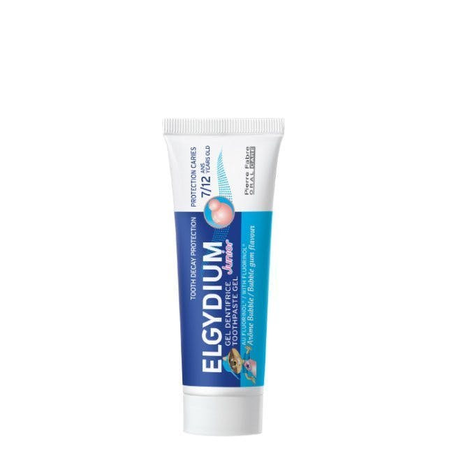 Elgydium Junior pasta dental gel sabor chicle 50 ml