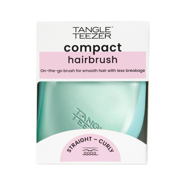 Compact Styler detangling brush teal matte