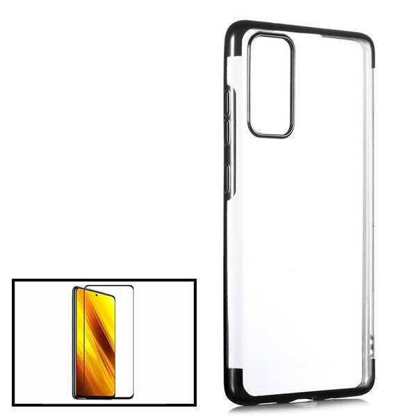 Kit protector de vidrio y funda SlimArmor para Huawei P Smart 2021 - Negro