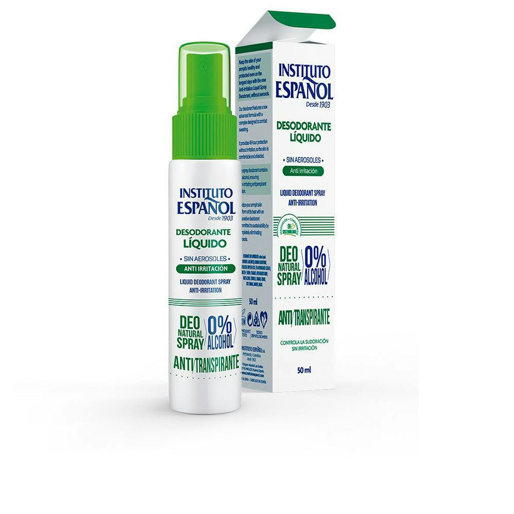Desodorante líquido en spray antiirritación