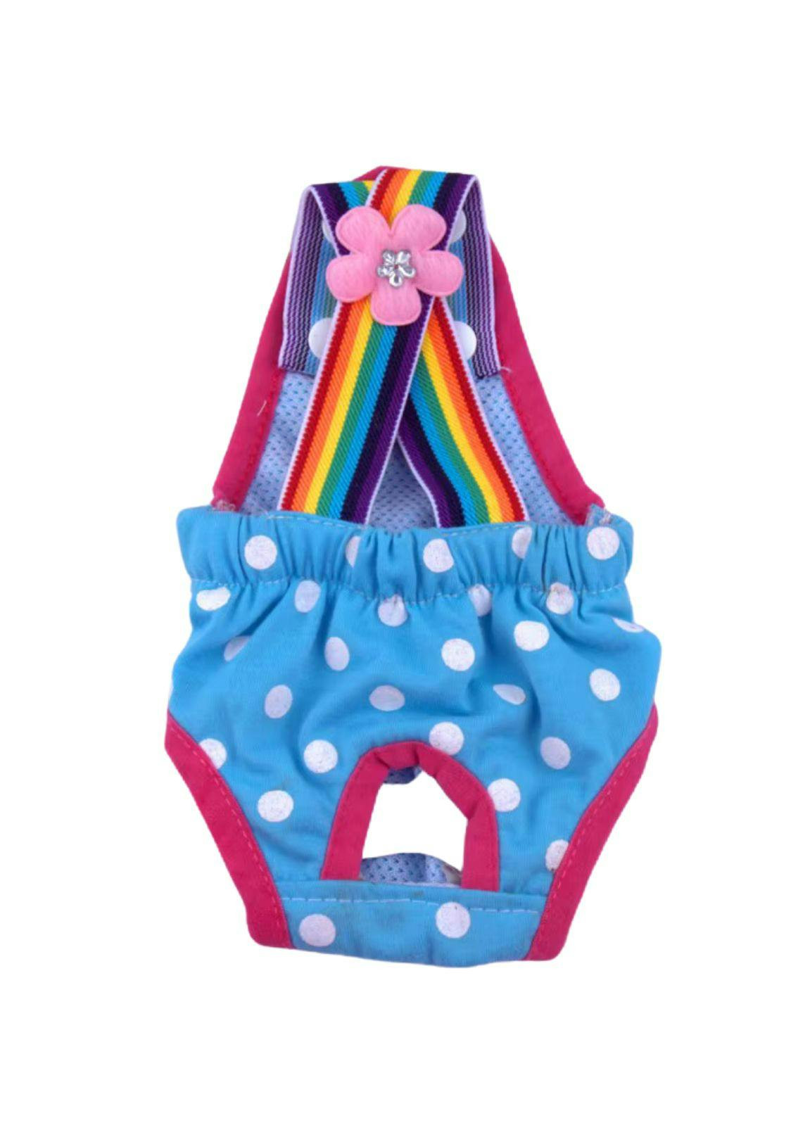 Dog diaper basic model Blue