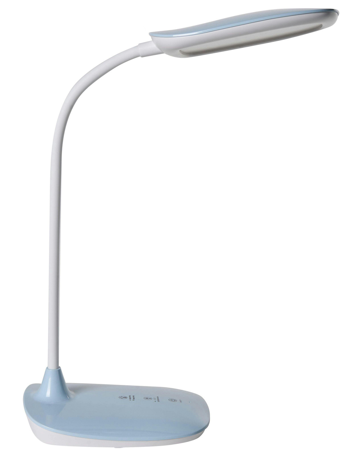 Candeeiro de secretária LED HYDRA Com regulador de intensidade Azul claro