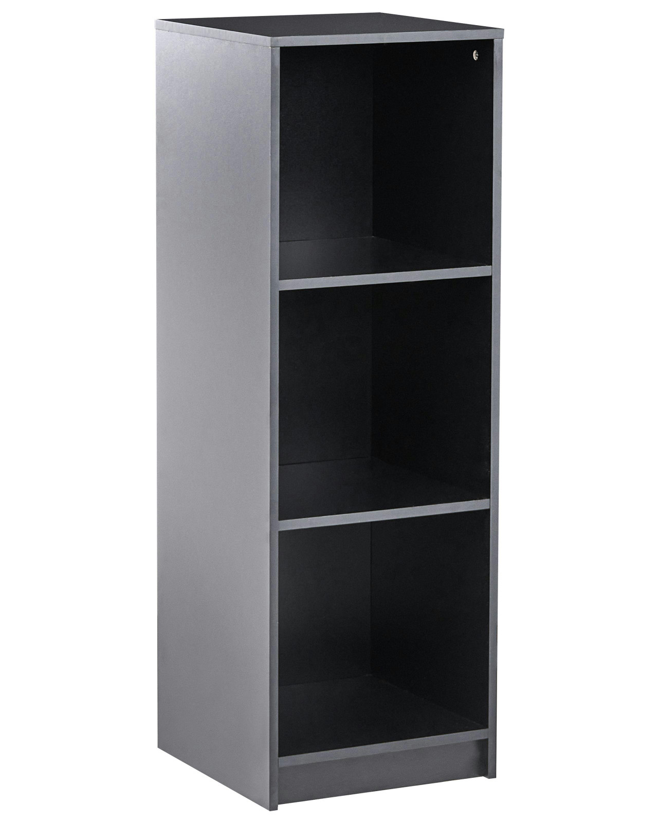 Estante com 3 prateleiras ZEHNA 117 cm Preto - 677913