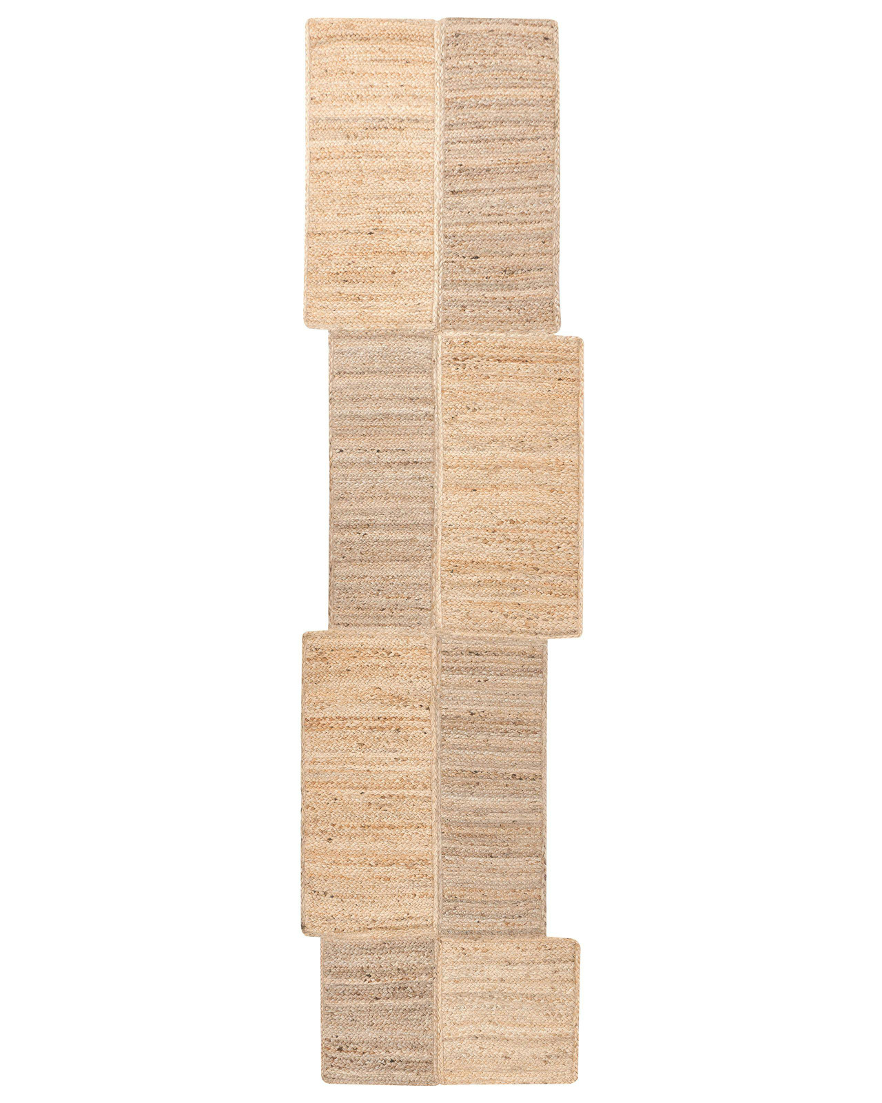 Tapete SANGLI Creme 80 x 300 cm Juta