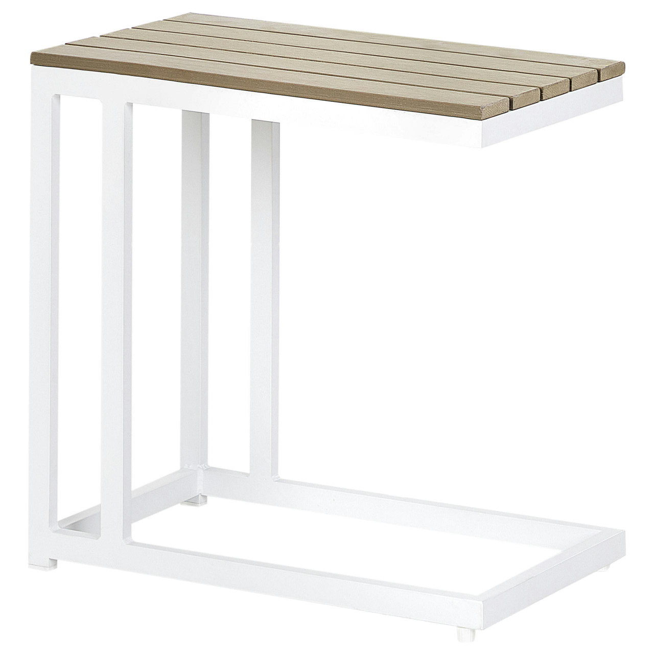 Mesa auxiliar Messina en madera plástica
