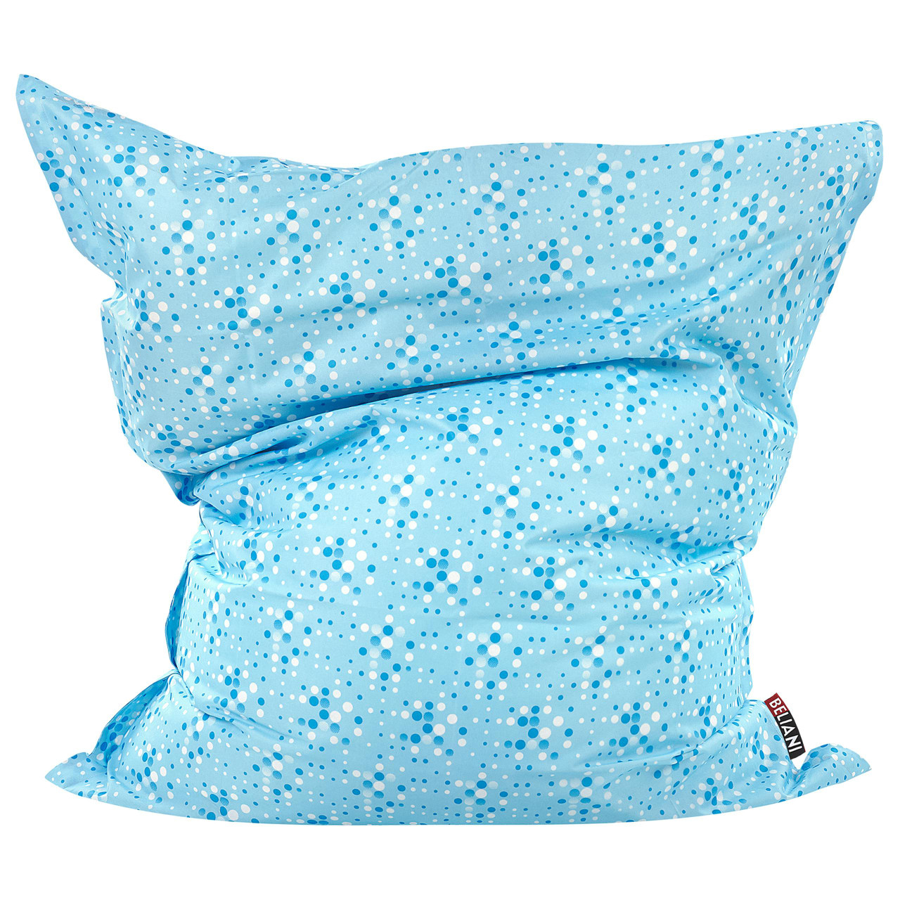 Funda para puf Fuzzy de nylon Azul