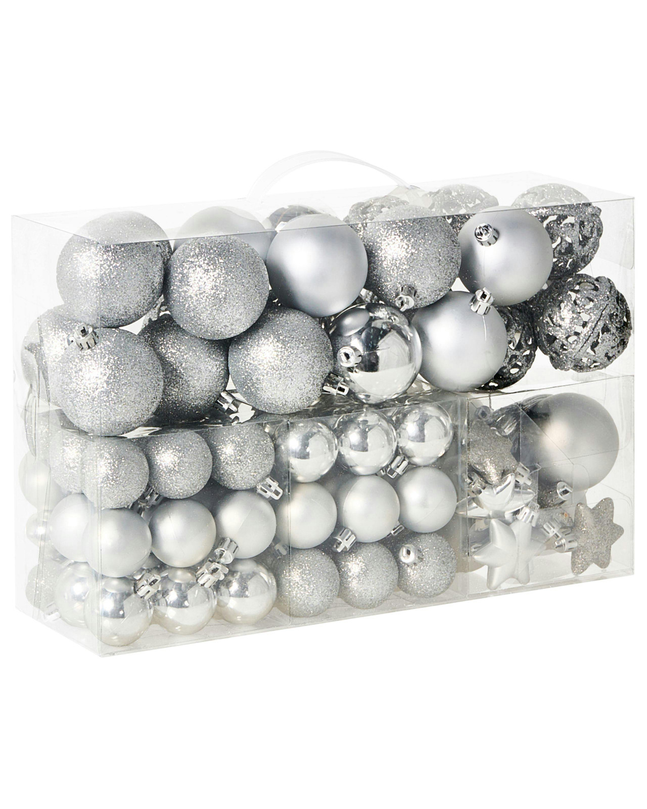 Conjunto de 102 bolas BANDAK Prateado