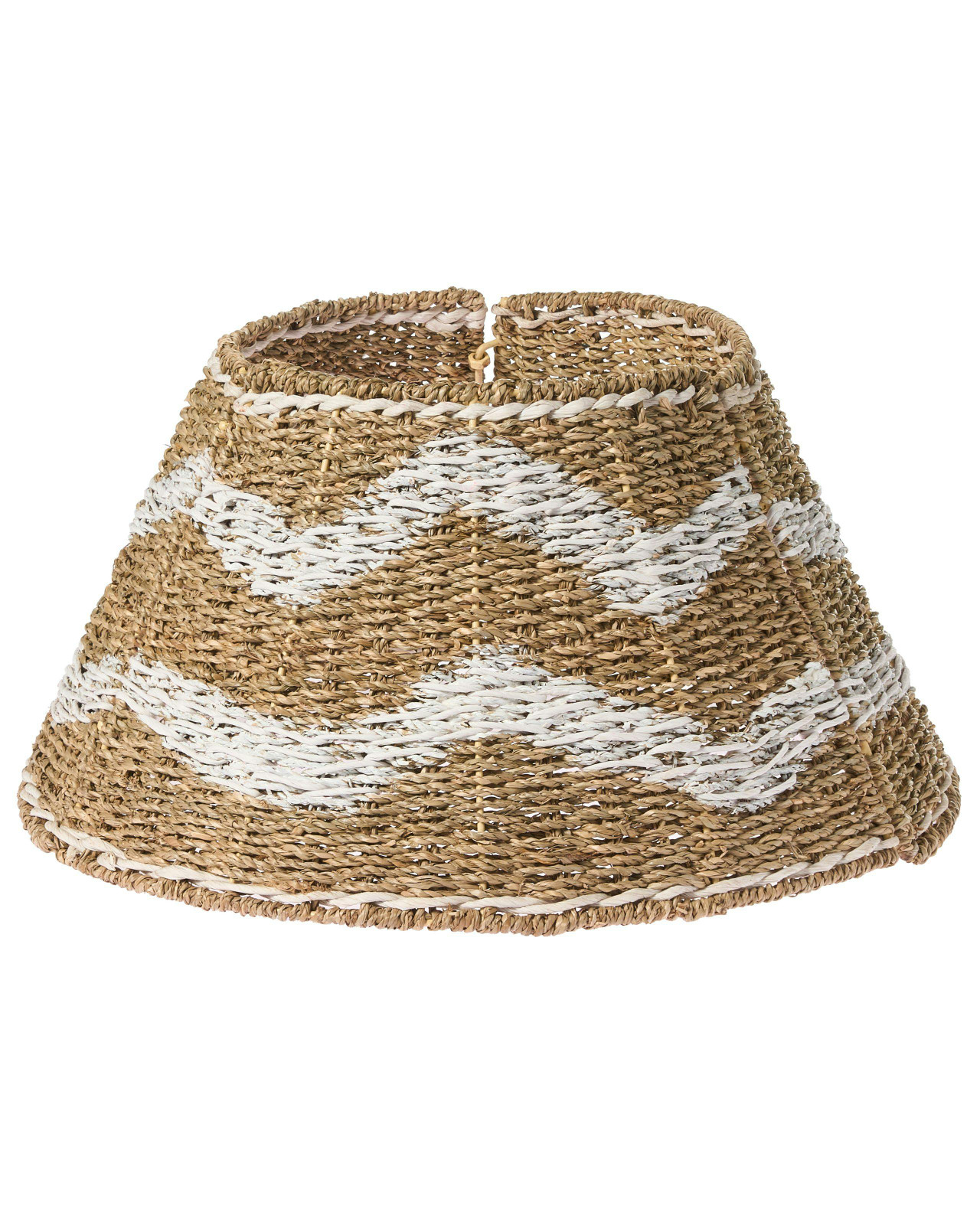 Saia para árvore de Natal HIVER Alga Branco 43 cm