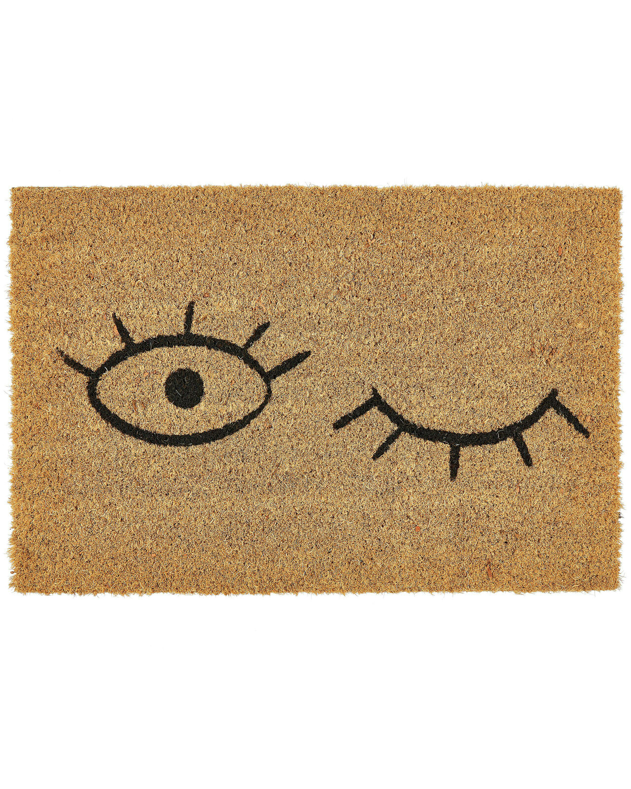 Tapete de entrada TAPULAO Natural 40 x 60 cm Fibra de coco
