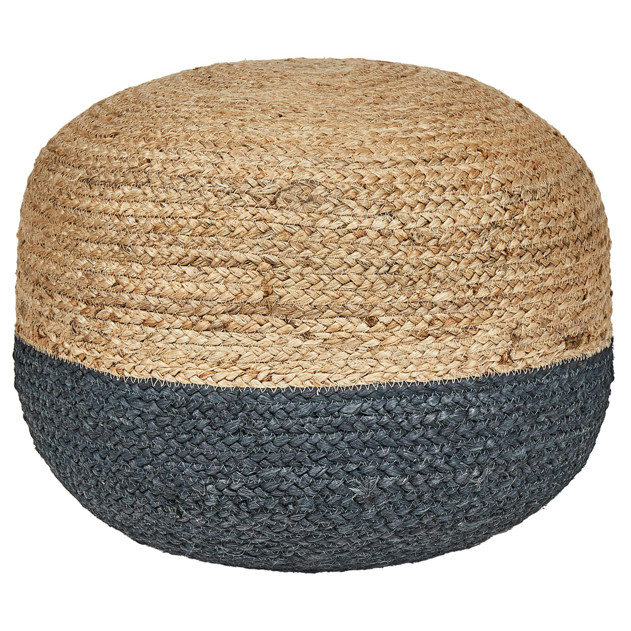Duki jute woven pouf