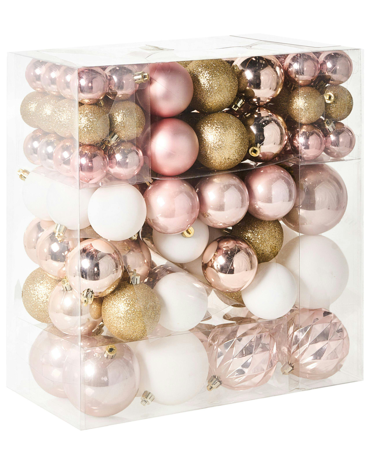 Conjunto de 114 bolas GJENDE Rosa