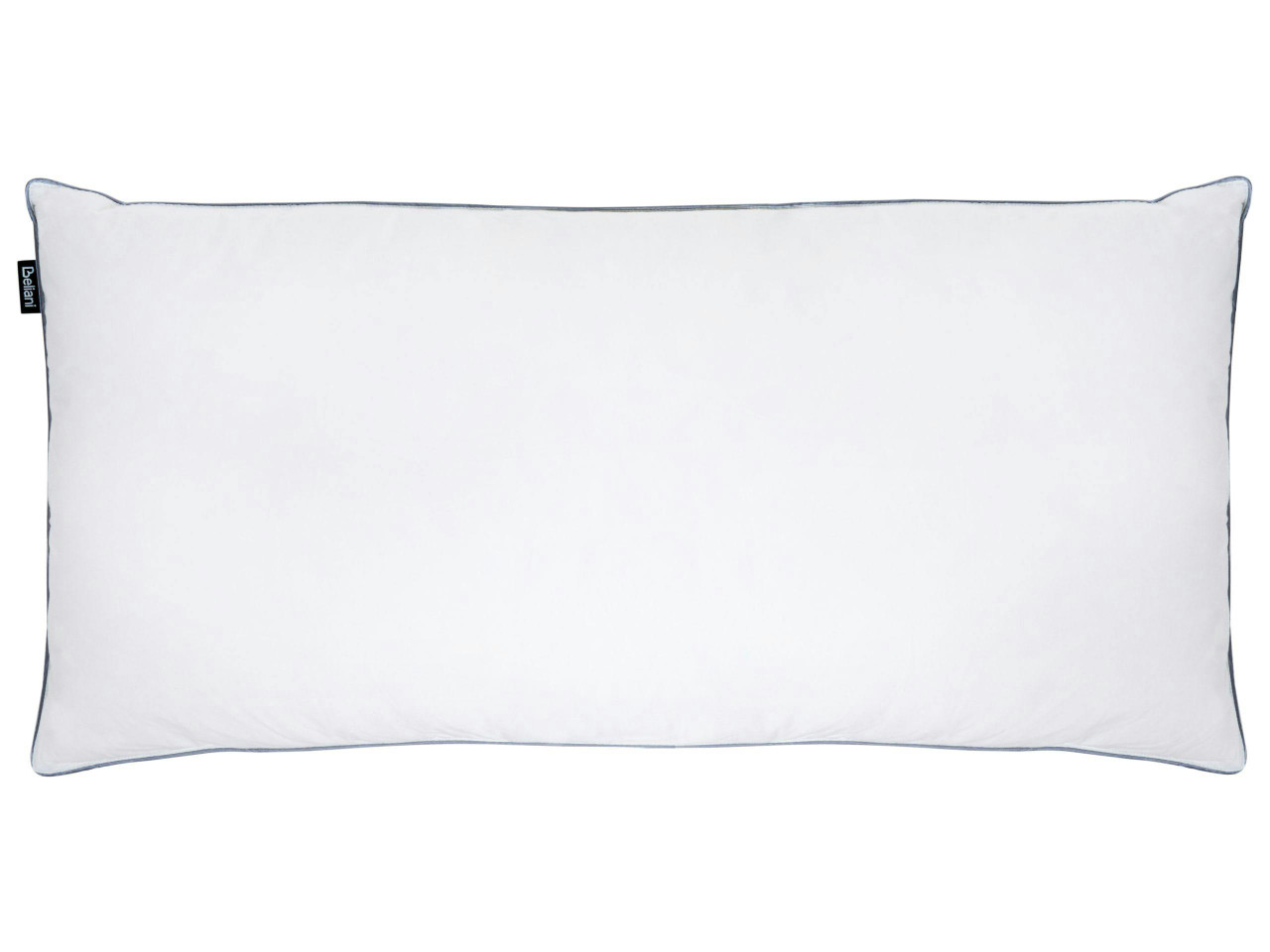 Almofada com 3 camadas TEIDE Baixa Penas e plumas de pato 40 x 80 cm Branco