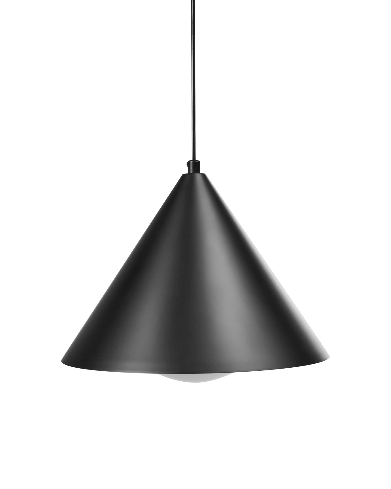 Candeeiro suspenso LEYRE Metal Preto
