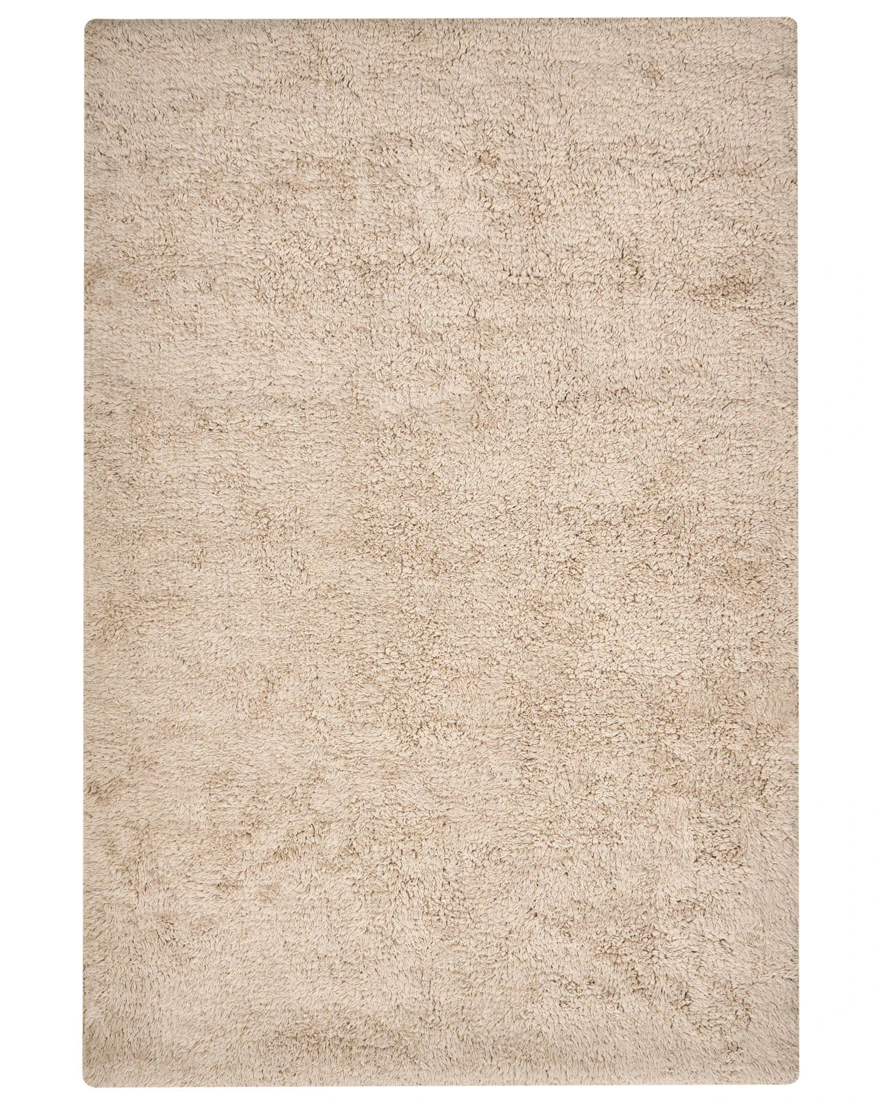 Tapete casa de banho GOELA Castanho claro 60 x 90 cm Algodão