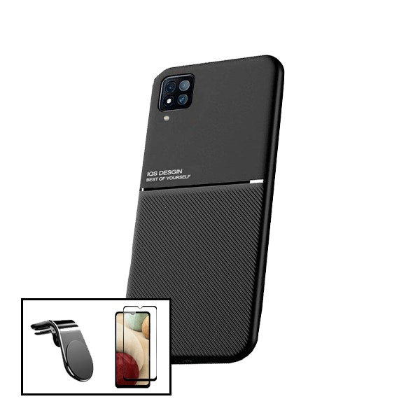 Funda Magnética y Cristal 5D con Soporte Magnético Universal para Samsung Galaxy M22