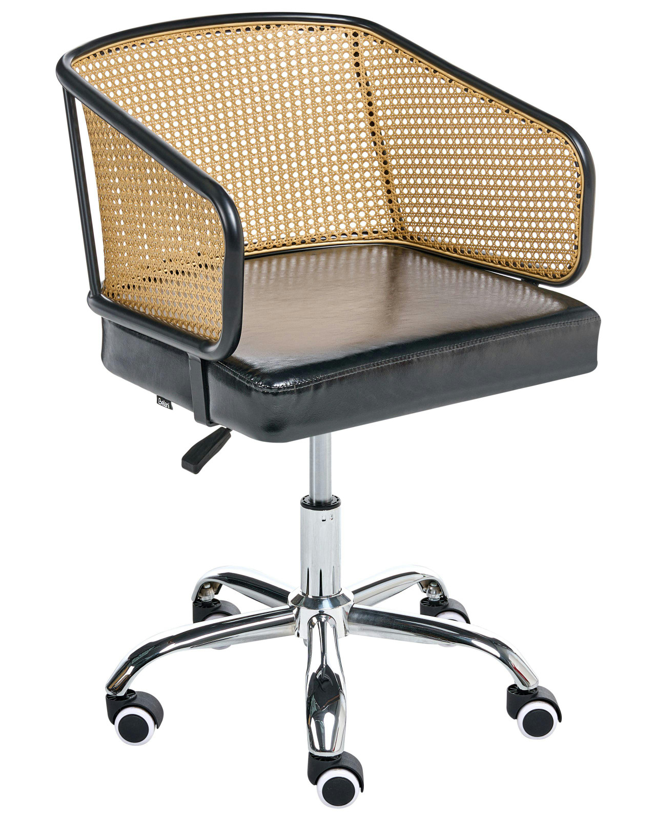 Cadeira home office TUCSON Pele sintética Preto