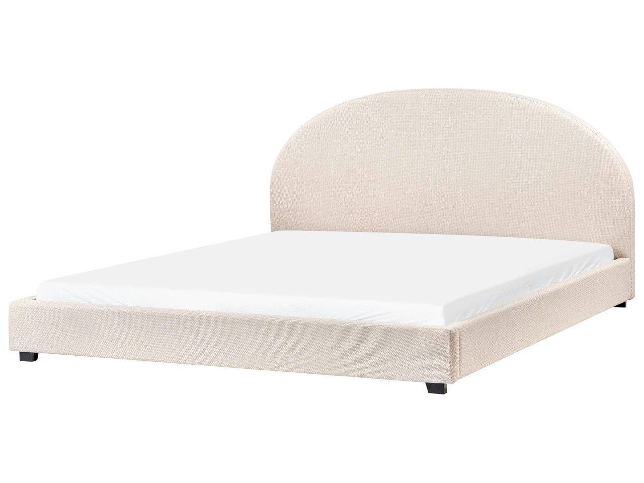 Cama de água Tecido VAUCLUSE 180 x 200 cm Creme claro