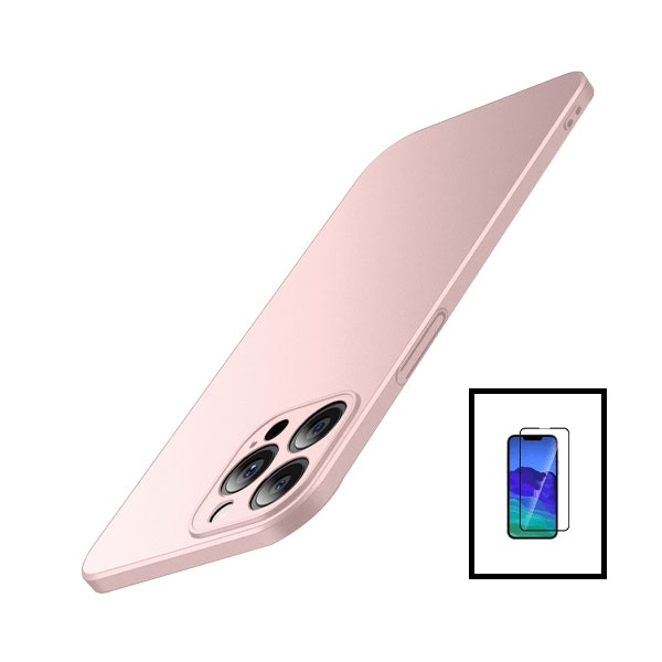 Kit Protector de Vidrio Full Cover 5D y Funda SlimShield para iPhone 14 Plus