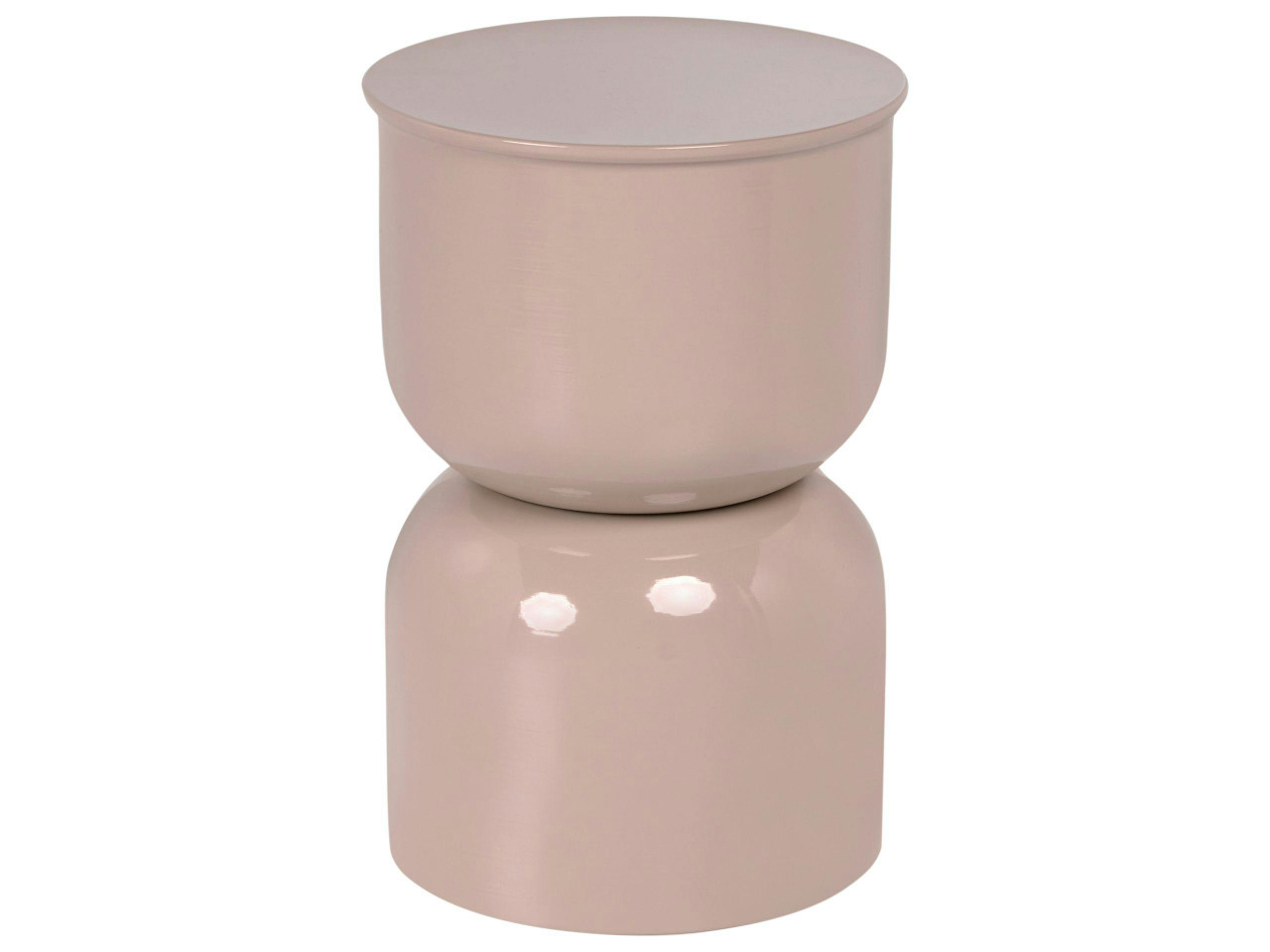 Mesa de apoio LETTA Metal Creme claro