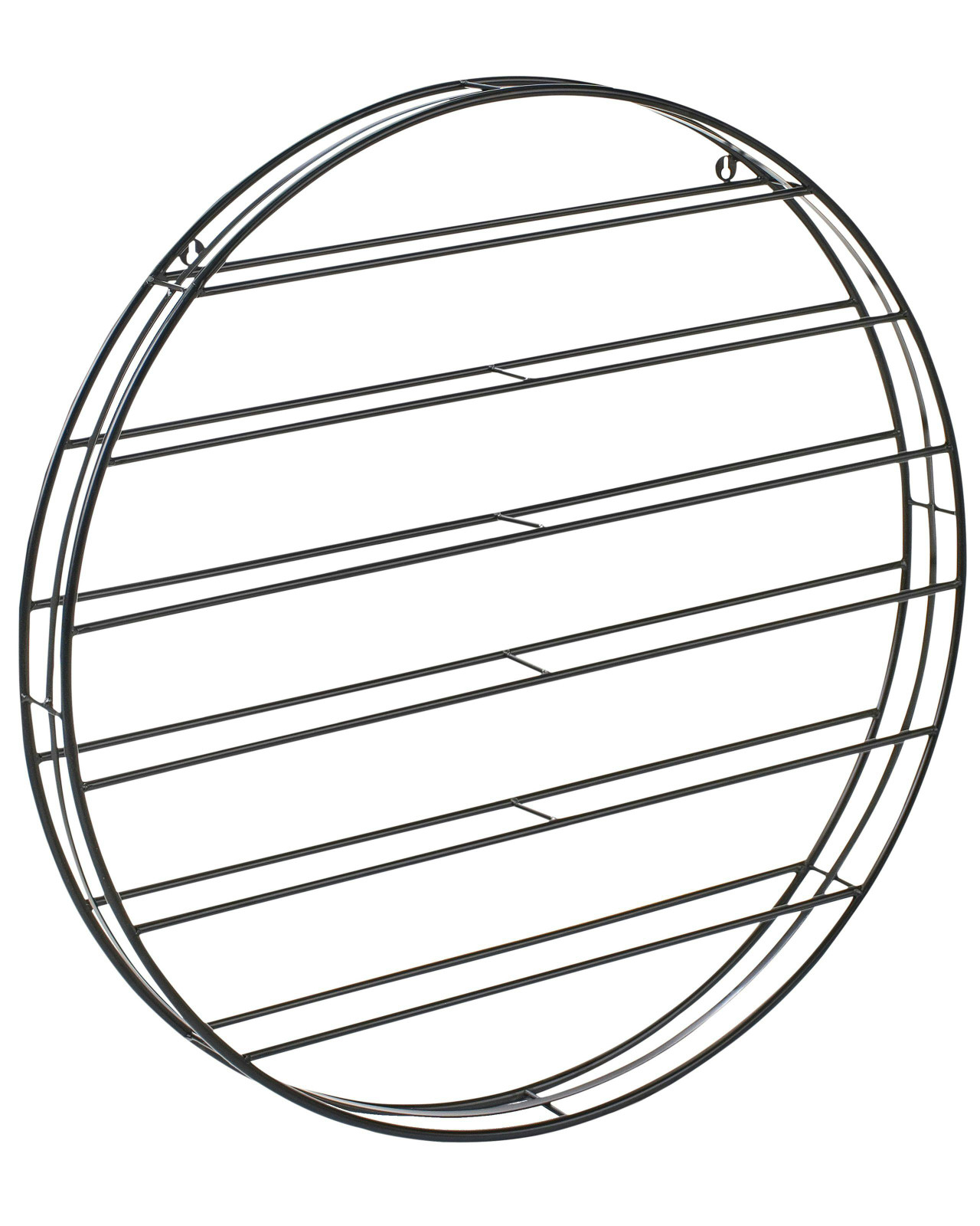 Garrafeira de parede ANNACOTTY Metal Preto