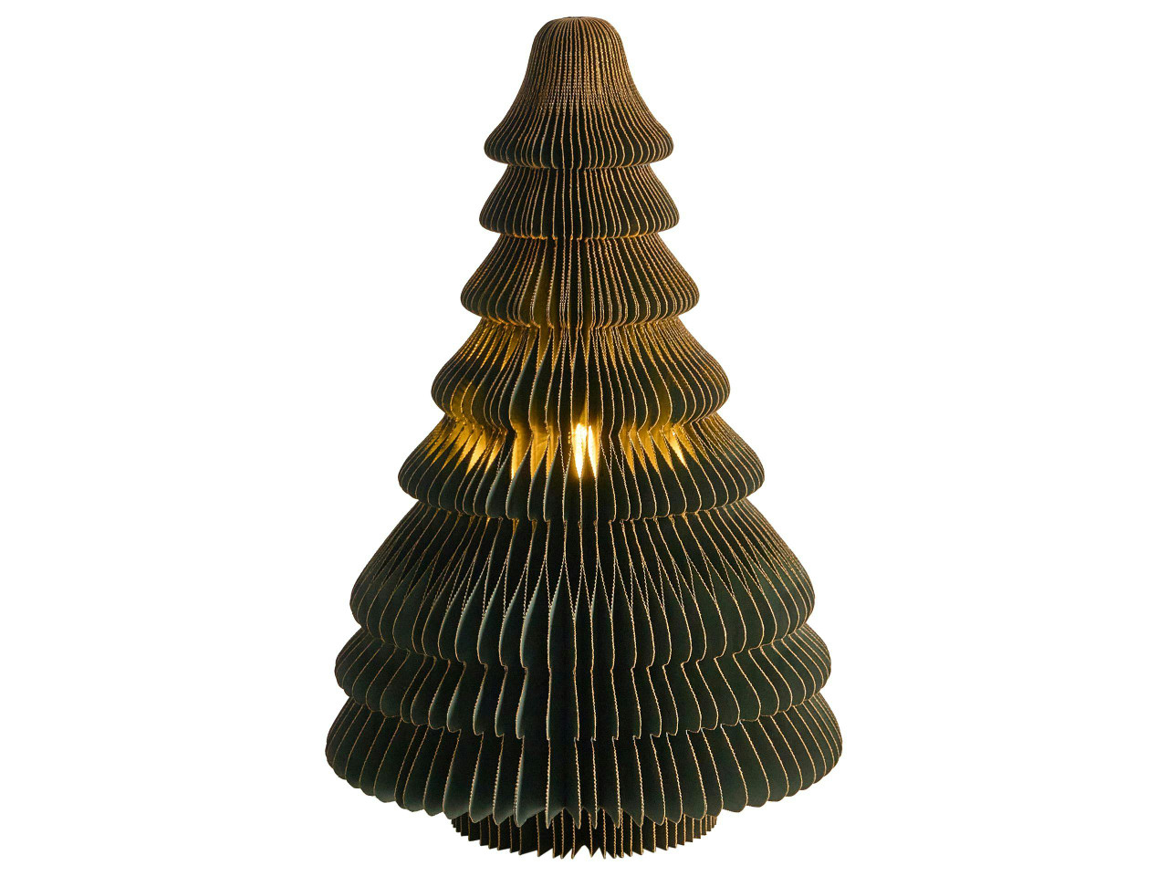 Decoração de Natal LED ANDAN Árvore de Natal 41 cm Verde
