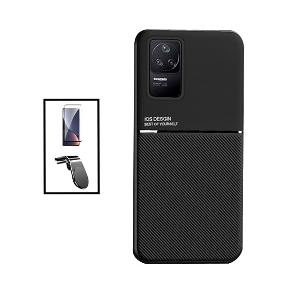 Magnetic case kit for Xiaomi Redmi K50 Pro with 5D full cover and magnetic mount