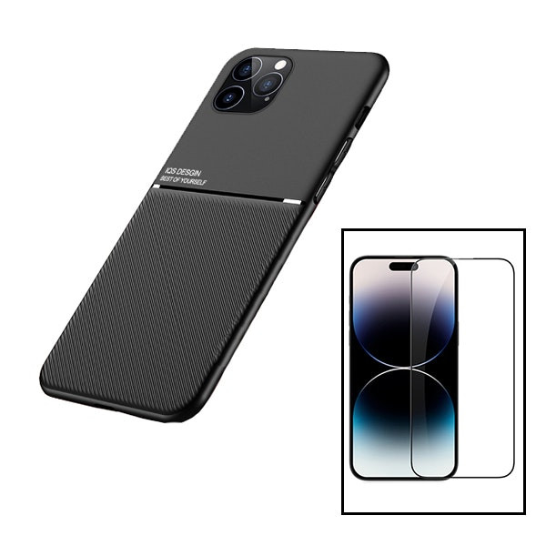 Funda Magnética Lux y Protector 5D para iPhone 15 Plus