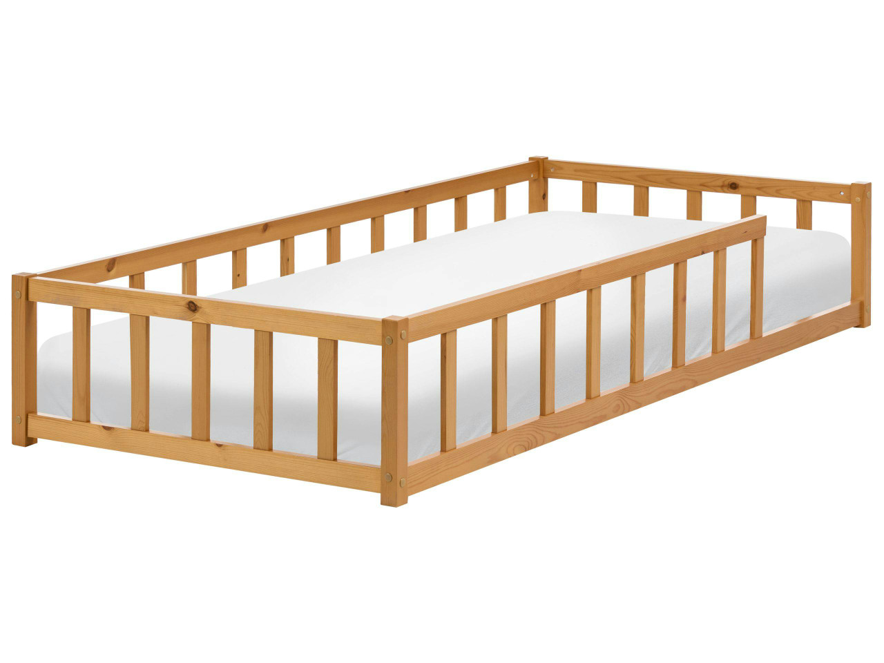 Cama infantil Pinho MEYMAC 90 x 200 cm Castanho