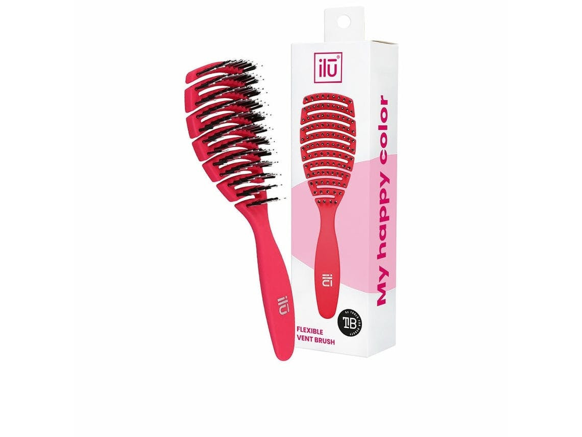 Cepillo desenredante Flexible Vent rosa
