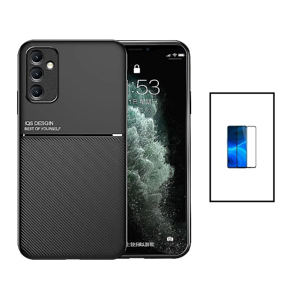 Funda magnética Lux y 5D para Samsung Galaxy A14 5G - Negro