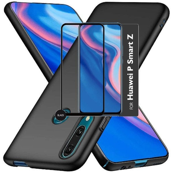 Protector de vidrio y funda para Huawei P Smart Z