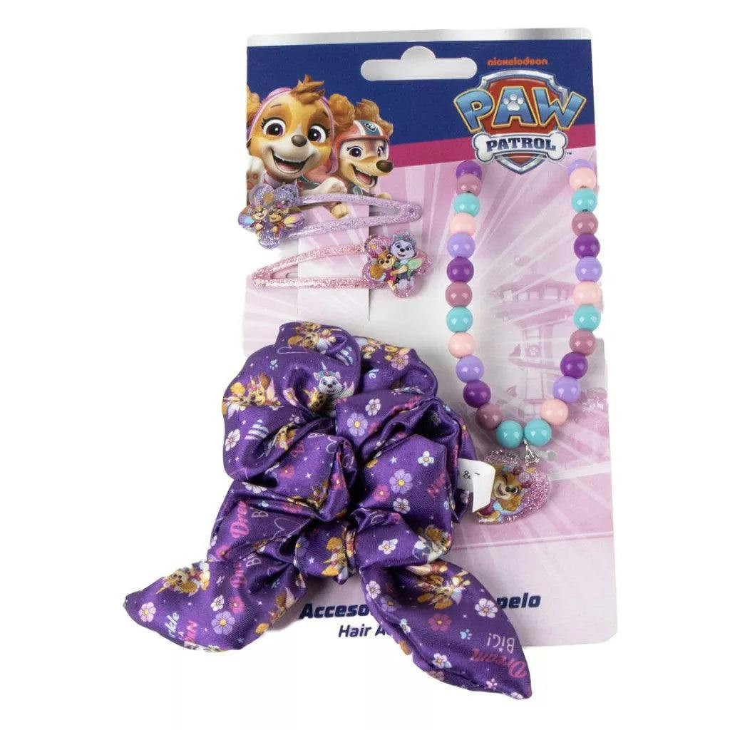 Kids necklace and hair accessory set Paw Patrol