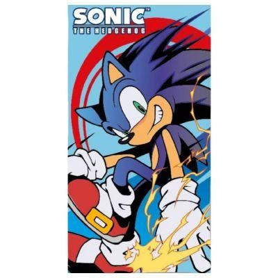 Toalla de playa Sonic Electric Speed microfibra