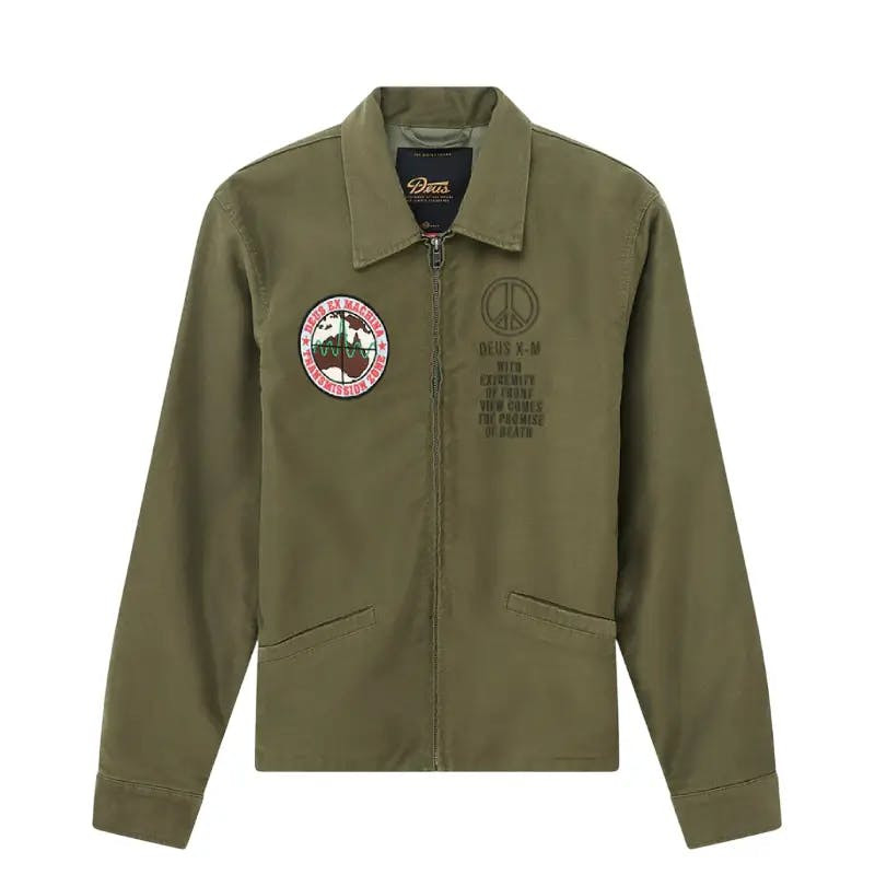 Chaqueta Fugazi Souvenir con inspiración moto y surf