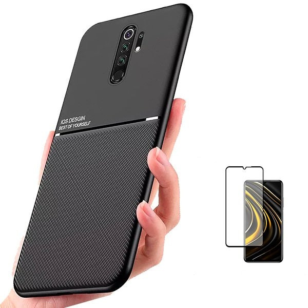 Funda magnética 5D Full Cover para Xiaomi Poco M2