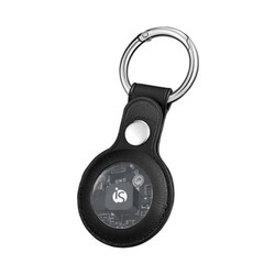 Saiba sempre onde estão os seus pertences. O Porta-chaves em Pele para o AirTag é elegante, resistente e com acabamento premium. Escolha o seu em quatro variedades elegantes: Preto, Verde, Castanho ou Azul.