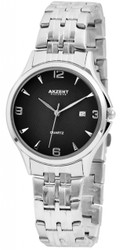 Relógio masculino Akzent, modelo Exclusive, com bracelete metálico em metal. Design casual, adequado para uso diário. Marca: Akzent.