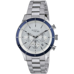 Breil Relógio analógico com movimento de quartzo. Caixa em aço inoxidável de 42 mm com vidro mineral e bracelete em aço prateado. Resistência à água até 50 metros. Garantia Breil de 3 anos. Caixa da marca não incluída.