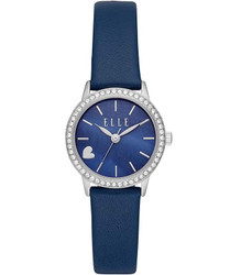 Relógio de senhora Alma da marca Elle, modelo ELL21031. Caixa e bracelete em aço inoxidável com acabamento prateado. Design casual, resistente para uso diário e ocasiões informais. Marca: Elle.