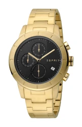 Relógio casual em metal dourado para uso diário. Marca: Esprit. Material: Metal. Modelo ES1G108M0095. Estilo casual.